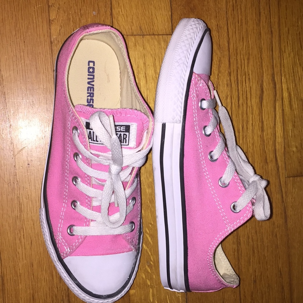 Converse AllStar Pink Canvas Sneakers/Shoes